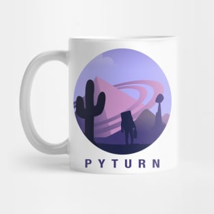 Astronaut on PYTURN Mug